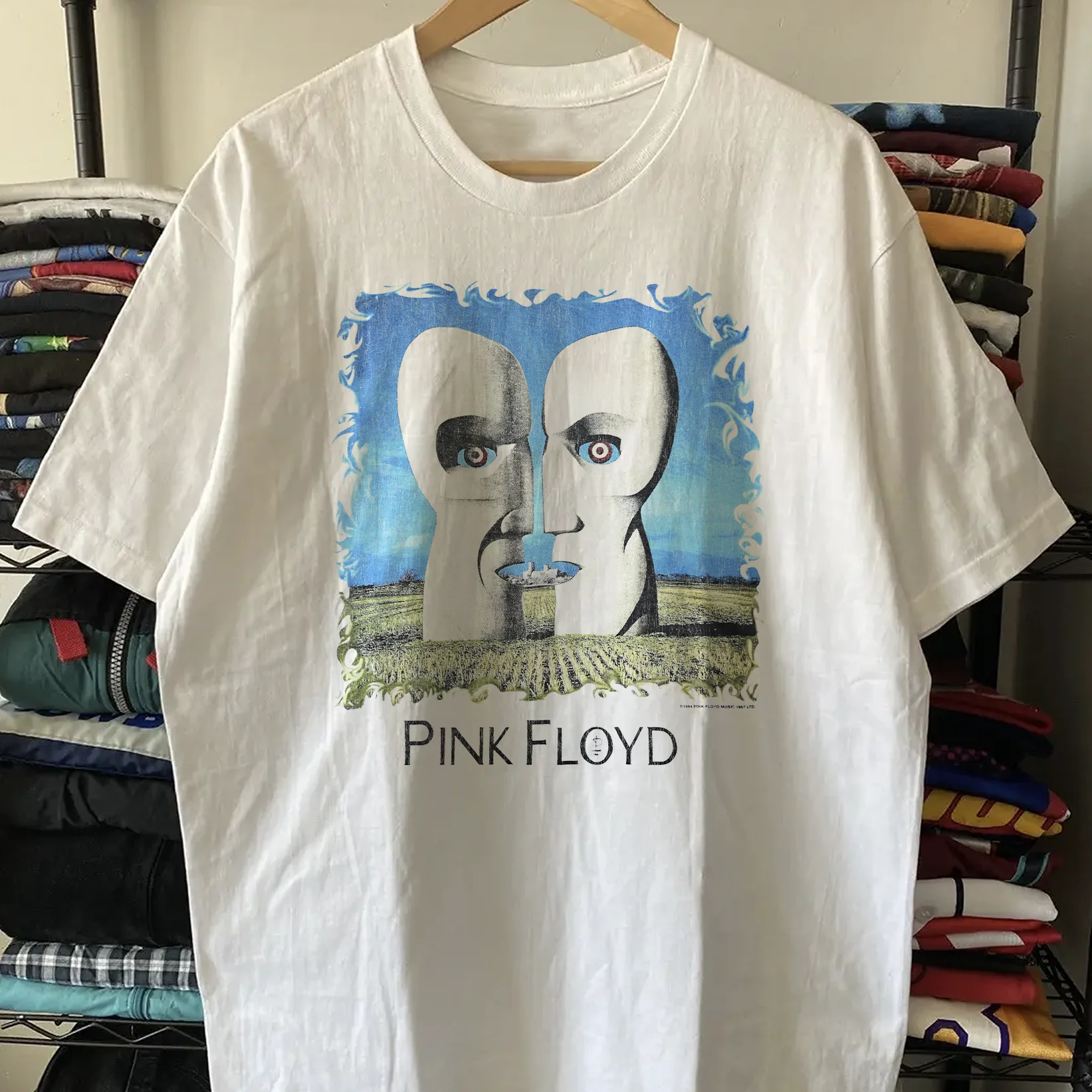 1994 Pink Floyd Washed White Tee - Image 2