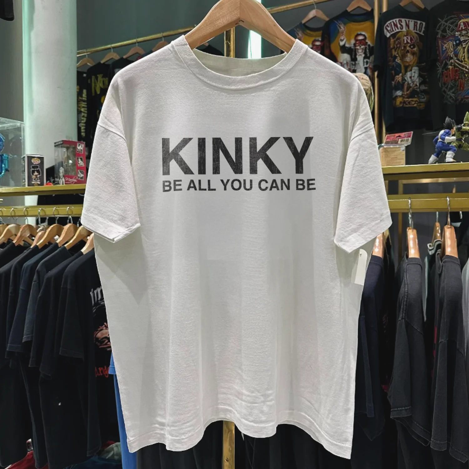 1999 Kinky Washed White Tee - Image 3