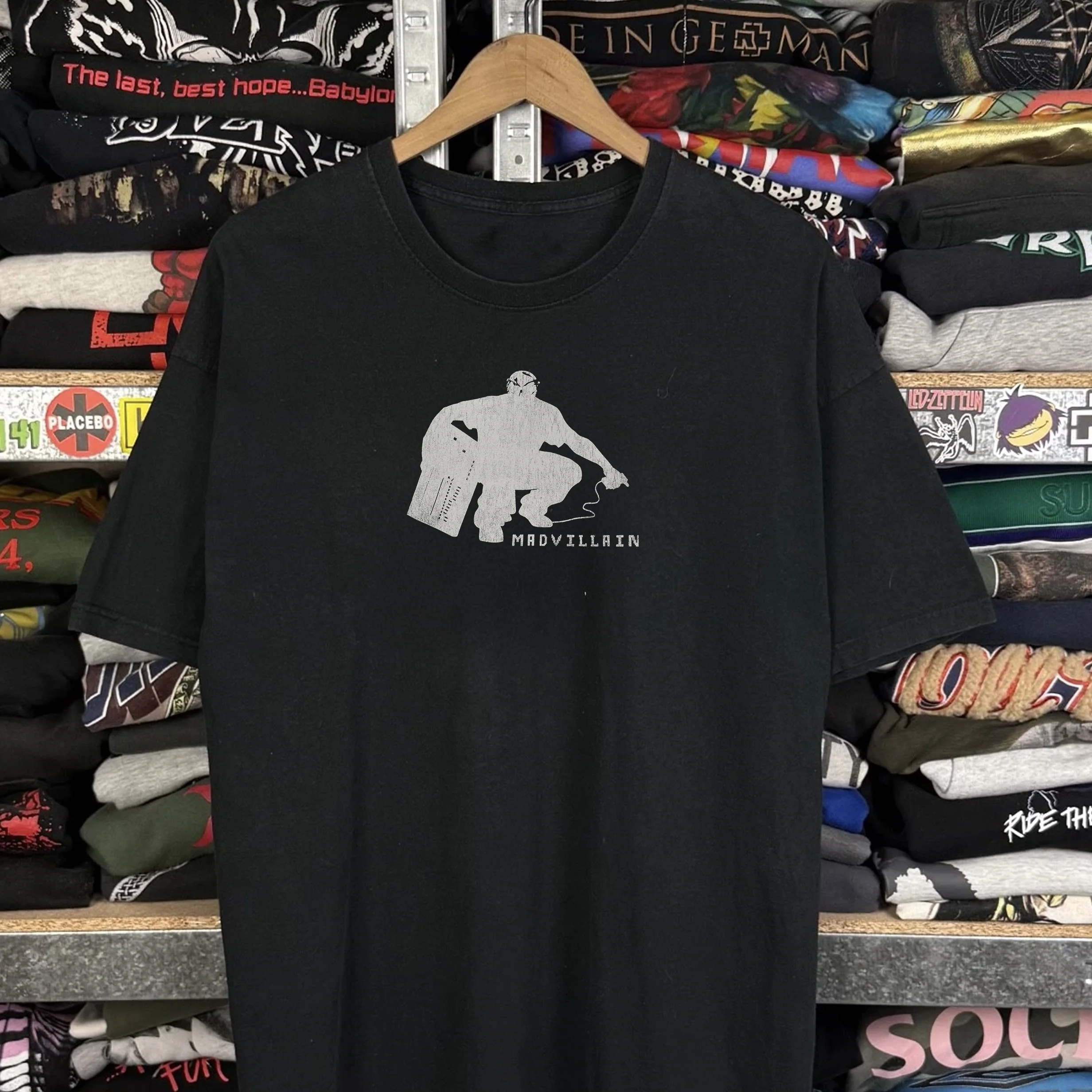2002 Madvillain Washed Black Tee - Image 2