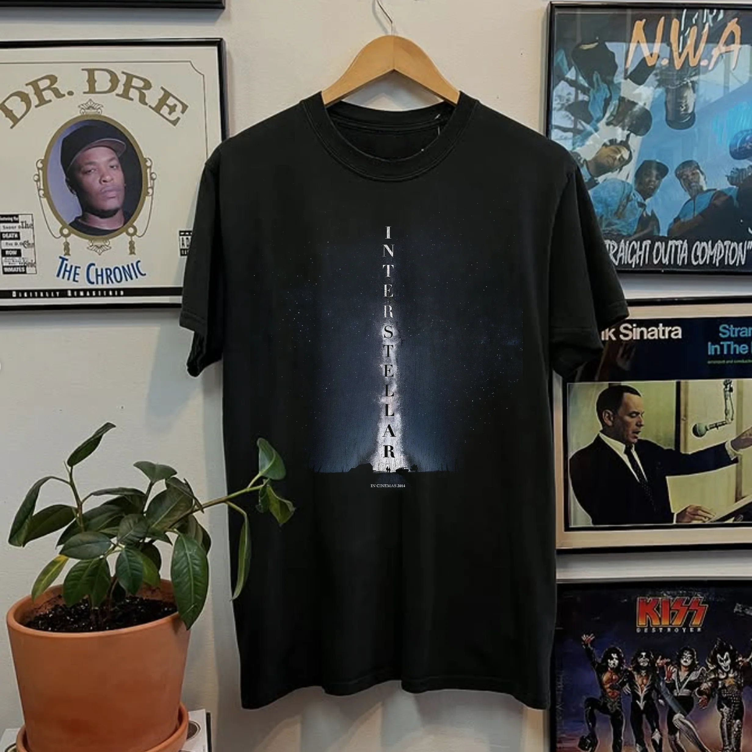 2014 Interstellar Promo Washed Black Tee