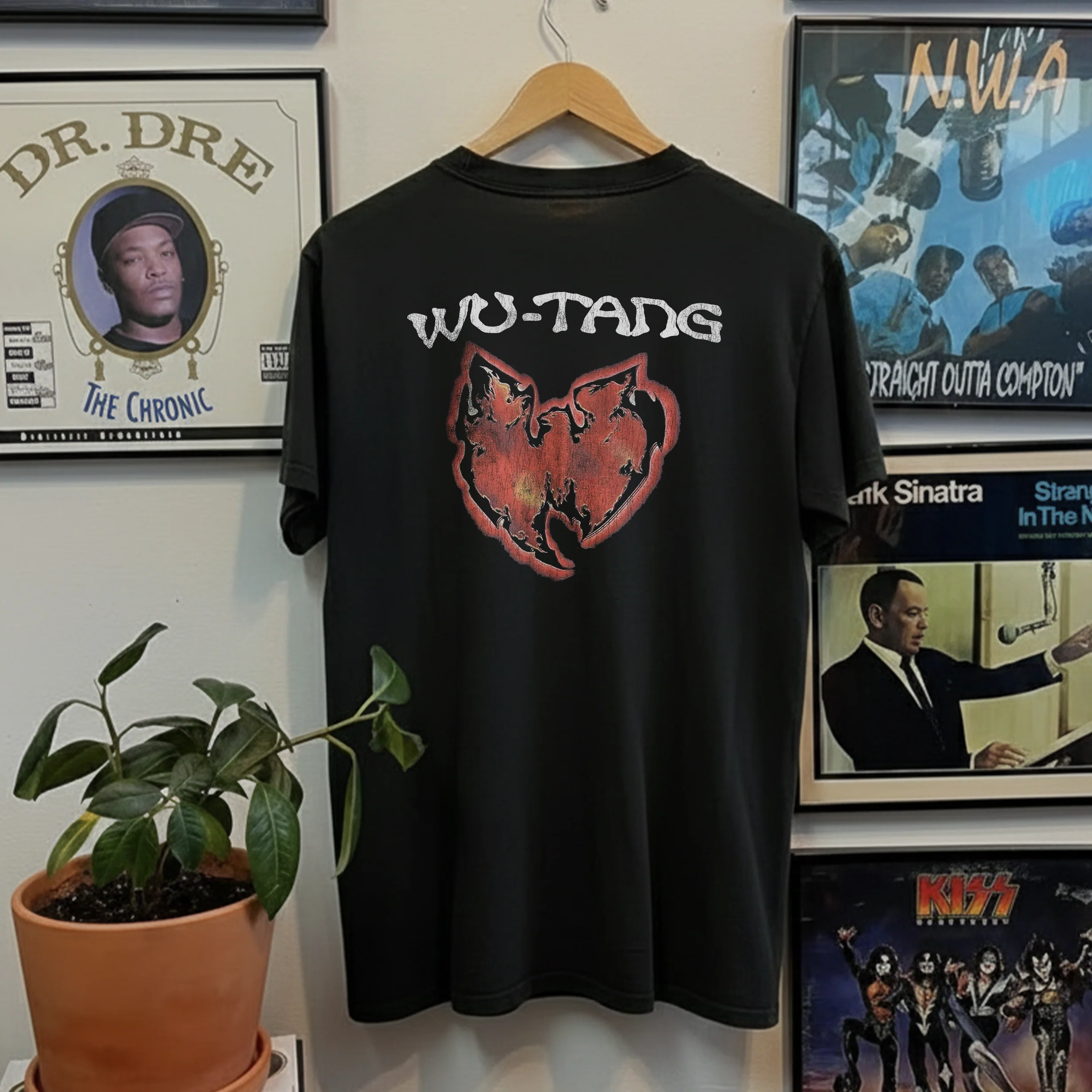 90s Method Man Wu Tang Rap Tee - Image 2