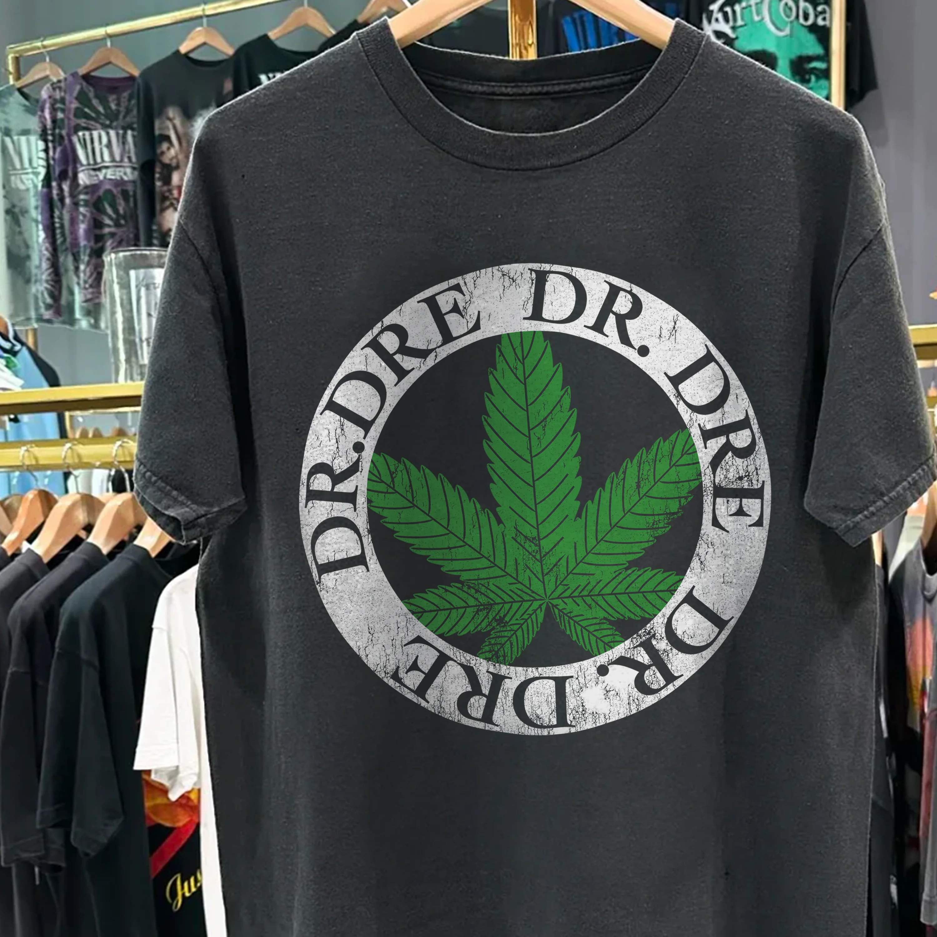 Dr. Dre Heavyweight Black T-shirt - Image 2