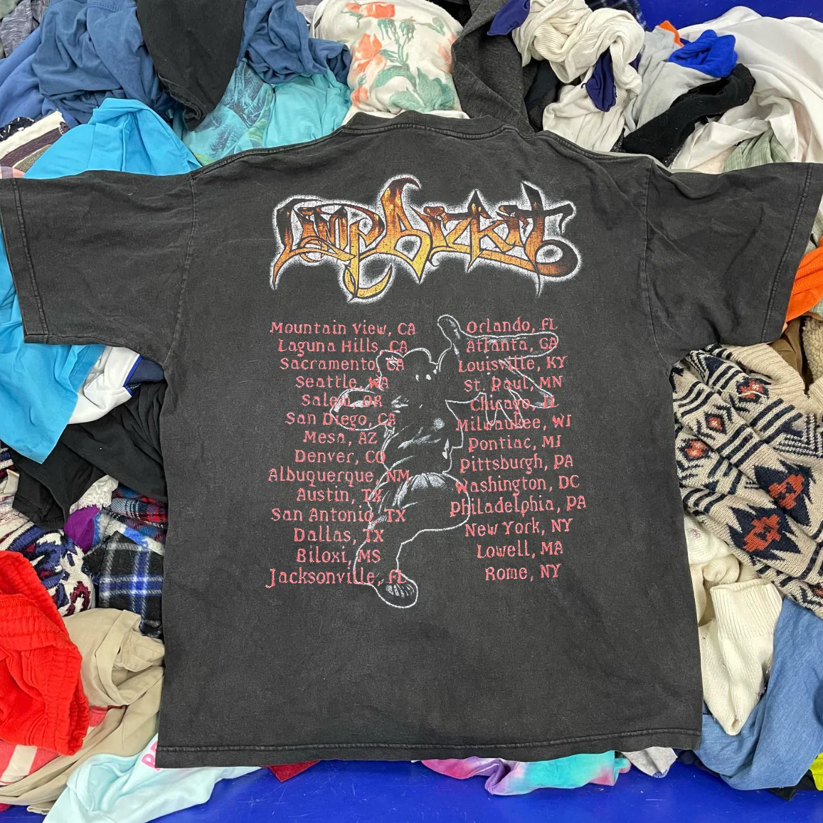 Limp Bizkit Significant Other Vintage Washed Black T-Shirt - Image 2