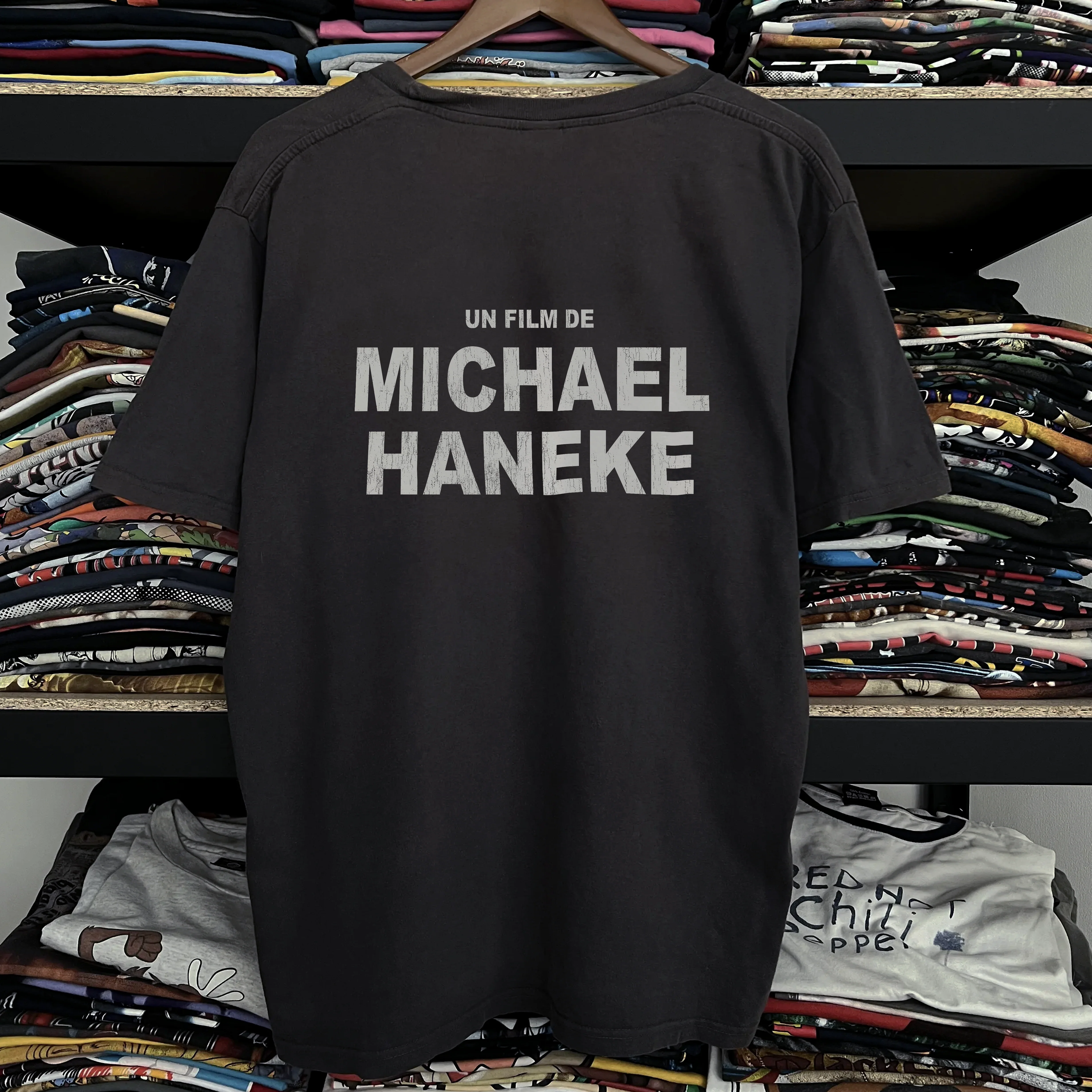 Rare Funny Games Washed Black Tee
