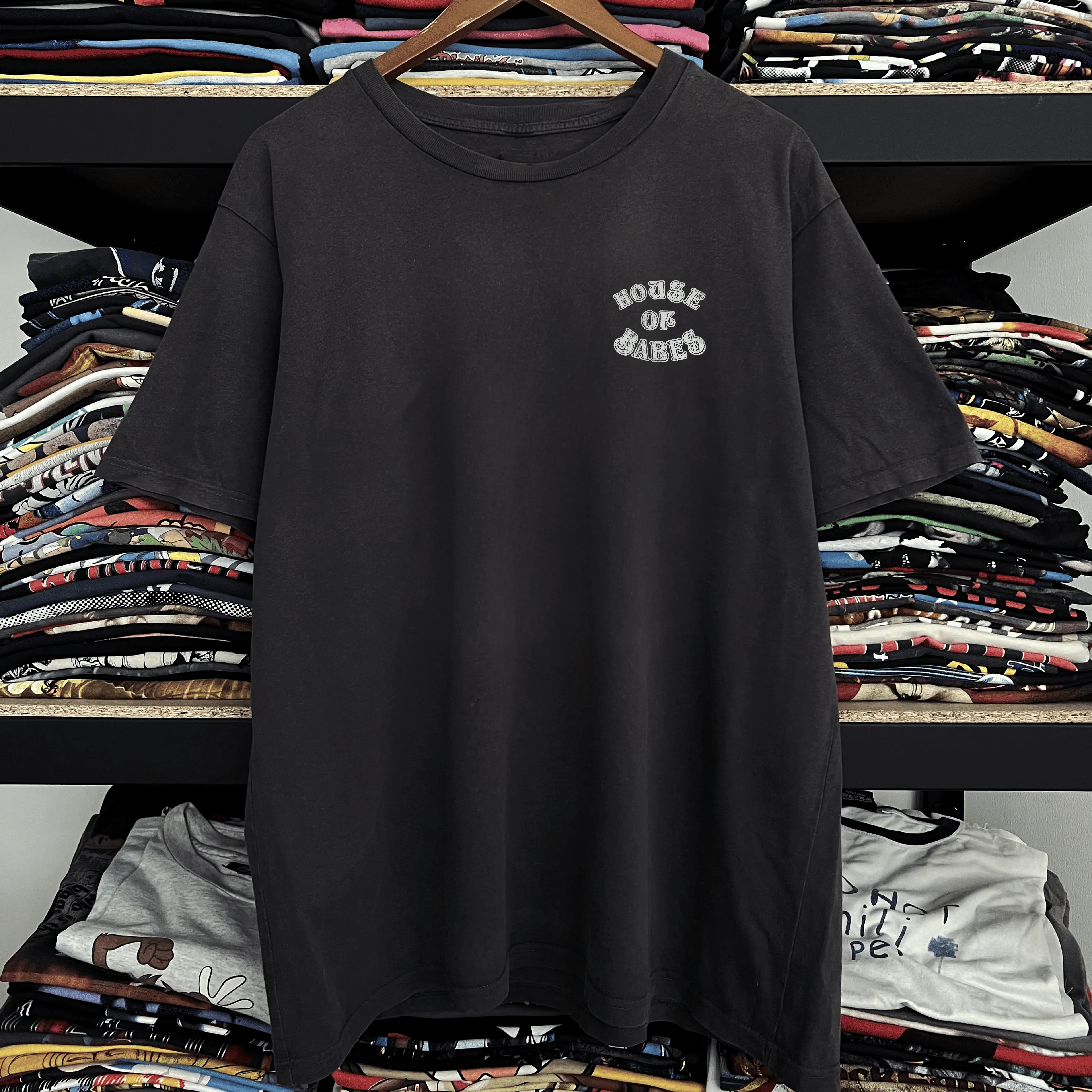 Rare House Of Babes Orlando Washed Black Tee - Image 2
