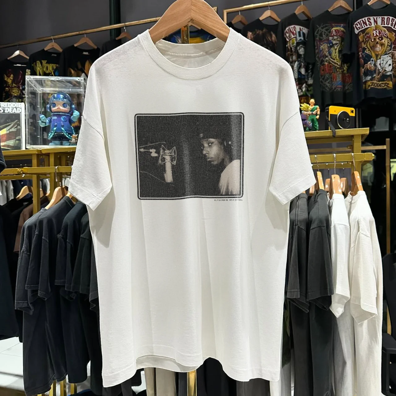 Y2K Big-L 'The Big Picture' Grail Rare Washed White T-Shirt